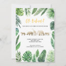 Search for safari baby shower invitations Foliage