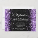 Search for purple bling invitations Modern