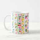 Search for fruit pattern mugs Colorful