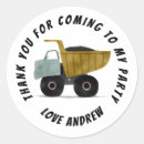 Search for thank you for coming birthday stickers Construction