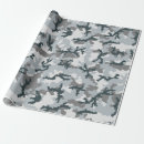 Search for gray camouflage wrapping paper Pattern