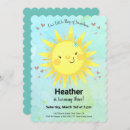 Search for sunshine party invitations Watercolor