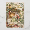 Search for dragon christmas cards Whimsical