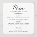 Search for dusty blue wedding menus Script
