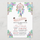Search for dreamcatcher bridal shower invitations Boho