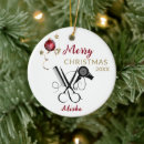 Search for professional christmas tree decorations Black and white