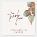 Search for modern foliage wedding stickers Leaves