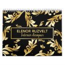 Search for floral calendars Gold