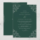 Search for emerald green wedding invitations Script