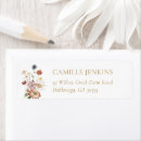 Search for spring wedding return address labels Bride