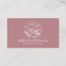 Search for lotus flower business cards Massage therapy
