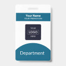 Search for professional id badges Blue