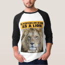 Search for righteous tshirts Lion