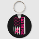 Search for breast cancer ribbon key rings Support