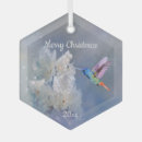 Search for hummingbird christmas tree decorations White