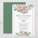 Search for romantic bridal shower invitations Flowers