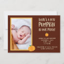 Search for baby halloween invitations Pumpkin