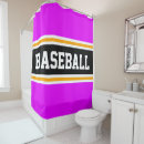 Search for baseball shower curtains Sporty