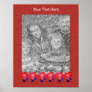 Search for heart shaped posters For her