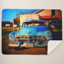Search for vintage car blankets Blue