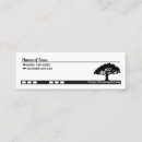Search for oak tree business cards Wood