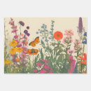 Search for wildflowers wrapping paper Nature lover
