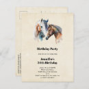 Search for horse birthday invitations Wild west
