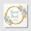 Search for green sage guest books Floral flowers