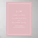 Search for pink wedding signs Modern