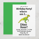 Search for funny dinosaur birthday invitations Animal