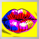 Search for pop art lips poster posters Vibrant