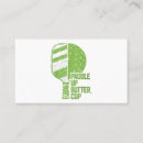 Search for pickleball paddle business cards Funny