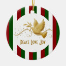 Search for peace christmas tree decorations Dove of peace