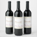 Search for bridal shower wine labels Elegant script