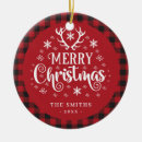 Search for buffalo check christmas tree decorations Snowflakes