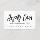Search for businesscards loyalty cards White