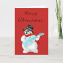 Search for funny music christmas cards Snowman