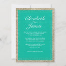 Search for turquoise burlap wedding invitations Rustic