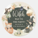 Search for the witch is in stickers For kids