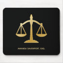 Search for paralegal mousepads Black and gold