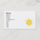 Search for sunshine business cards Fun