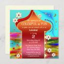 Search for oriental party invitations Colourful