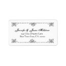 Search for paisley wedding return address labels White
