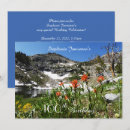 Search for mountain wildflowers invitations Floral