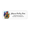 Search for home garden return address labels Change of address