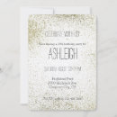 Search for paint splatter invitations Gold