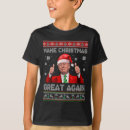 Search for dabbing kids tshirts Make christmas great again