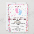 Search for navy and blush gender reveal invitations Watercolor