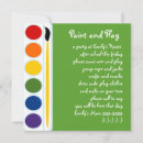 Search for paintbrush invitations Kids
