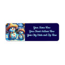 Search for with people return address labels Snow